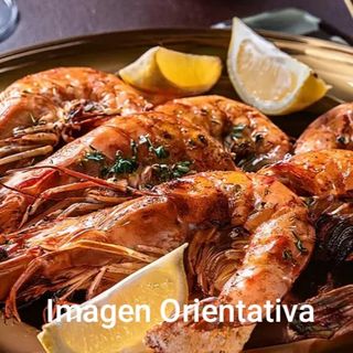 Gambón A La Plancha / Grilled Pink Shrimp