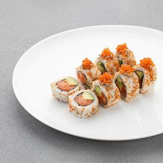 Рол з трюфельним айолі та ікрою