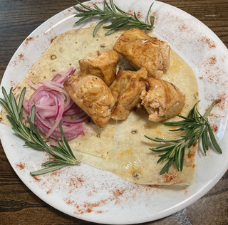 Шашлик з курки (200/50/50г)