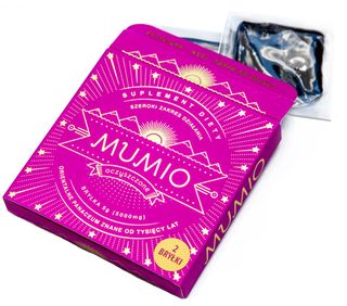MUMIO Shilajit oczyszczone bryłki 2 x 5g NAMI