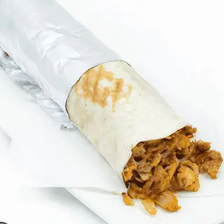 Pita Kebab Durum Solo Carne De Pollo