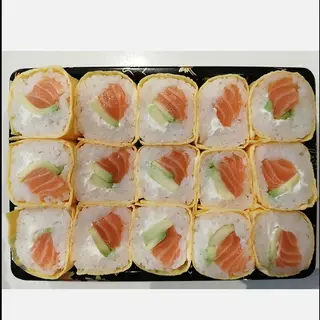A34 Rolo de Ovos com Salmão