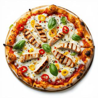 Pizza Especial De Pollo (30 Cm.)