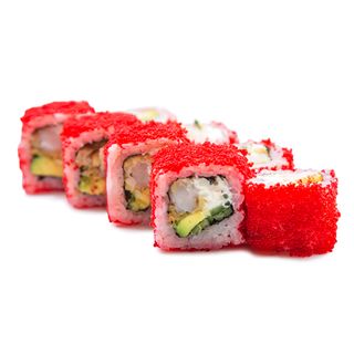 კალიფორნია შემწვარი კრევეტით 