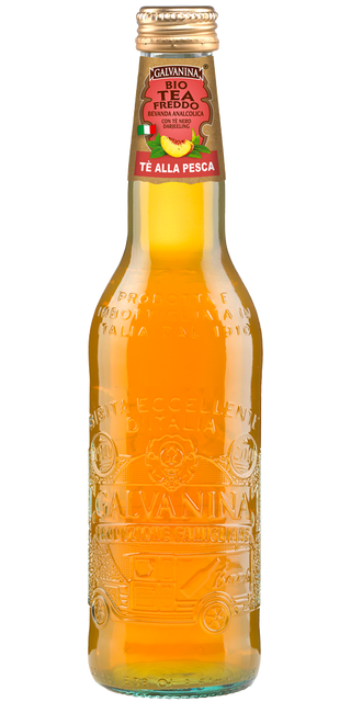 Tè alla pesca Galvanina Bio 33 cl
