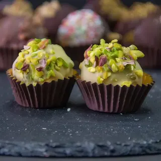 Pralina di gelato al pistacchio