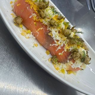 Ensaladilla de salmon ahumado