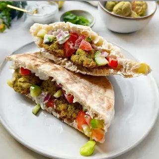 Menu Falafel em Pão Pita