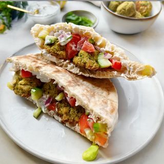 Menu Falafel Em Pao Pita