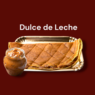 Crêpe con dulce de leche