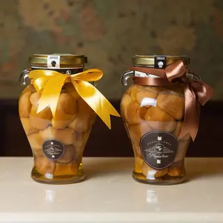BABA' MIGNON IN BARATTOLO (rum o limoncello)