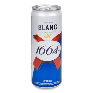 Пиво Kronenbourg «Бланк» з/б (0,33л)