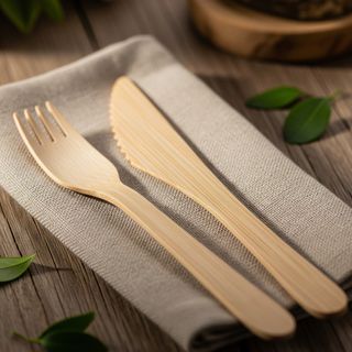 Cubiertos ecológicos