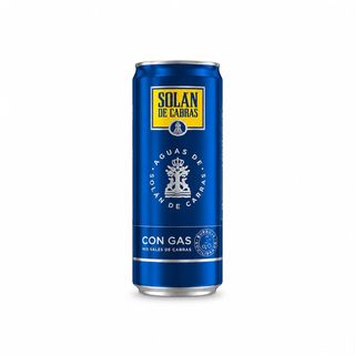 Agua Solán de Cabras con Gas 330 ml