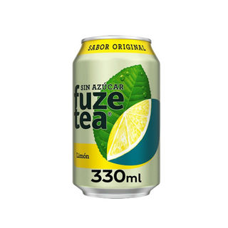 Fuze Tea Sin Azúcar lata 330ml.