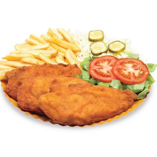 Șnițel din piept de pui