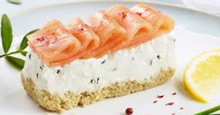 Assiette De Saumon Fumé À La Ricotta