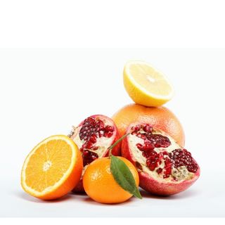 Spremuta di arance fresche e melagrana