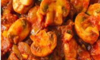Mushroom Bhajee