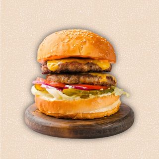 Двойной чизбургер