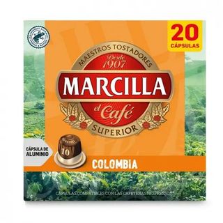 Café Marcilla Colombia 20 Capsulas 104 Gr.