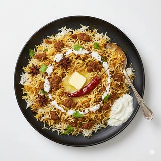 Seikh kebab biryani