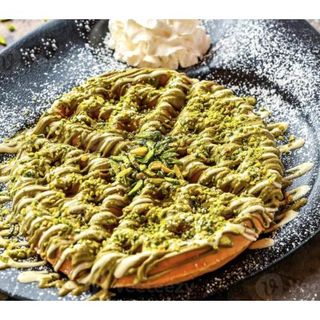 Gofre con pistacchio