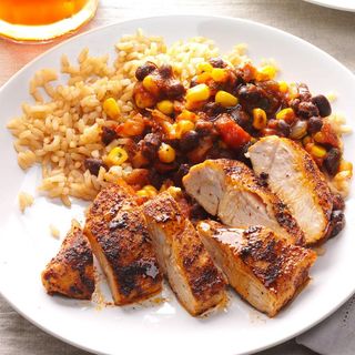 Rice And Beans With Chicken
