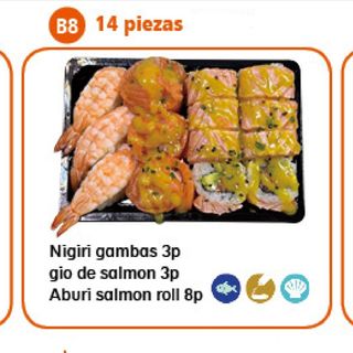 B8. Bandeja (14 Pzs.)