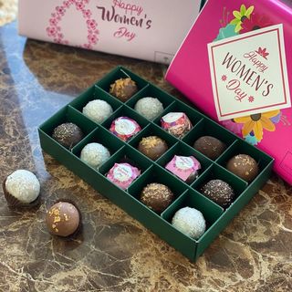 Coffret Energy Balls Chocolat Spécial Journée De La Femme 500gr