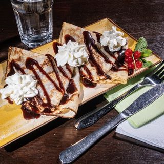 Clatite cu Finetti, banane