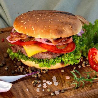 Бургер "BBQ" Glovo"