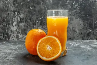 Exprimido de naranjas