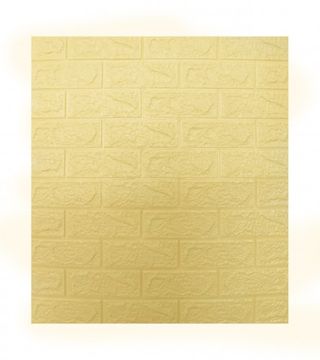 (191394) Naljepnica za zid 70x77cm bež cigla 01210090