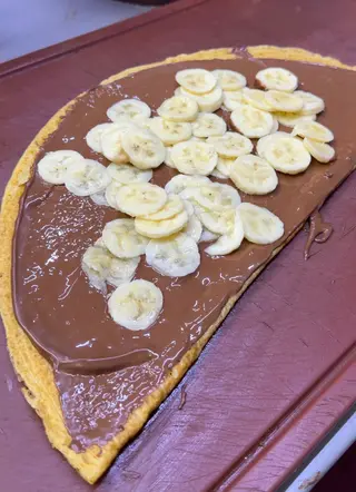 Clatita Nutella si banane