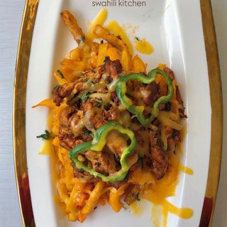 Chicken Flakes Loaded Fries