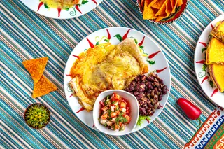 Burito cu legume
