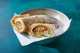 Egg vegetable chapati