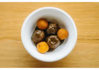 Albóndigas con mole