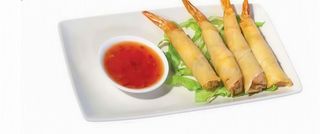 Involtini con Gamberi