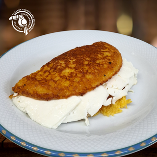 Cachapa de queso blanco