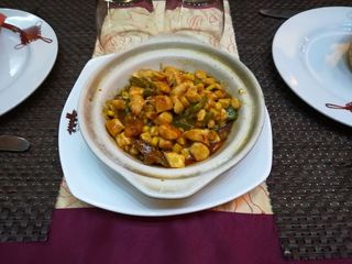 338 Pollo infuocato con verdure