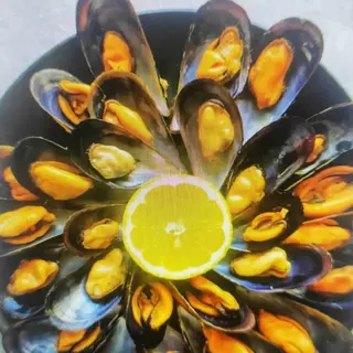 Mejillones al vapor