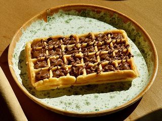 Вафля з шоколадом