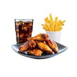 Menú Alitas (2 Uds.)