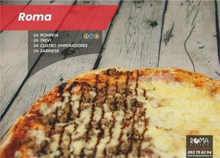Pizza Roma Familiar (45 Cm.)