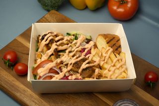 Донер в Тарелке Искандер с фри (400г)