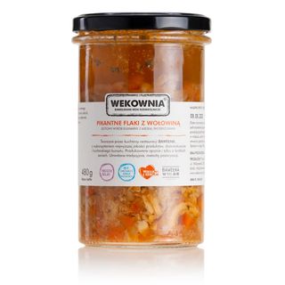 Pikantne flaki z wołowiną 480g