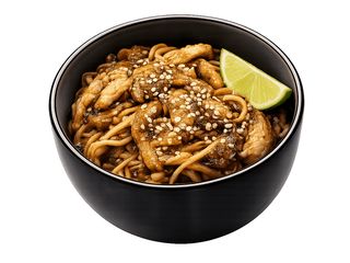 Локшина з куркою та грибами (350g)