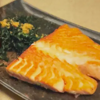 Salmón a la plancha
